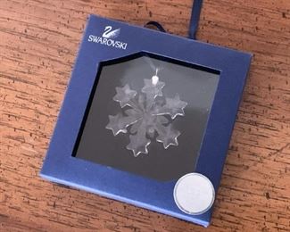 $20 - Swarovski Crystal Ornament - Little Snowflake