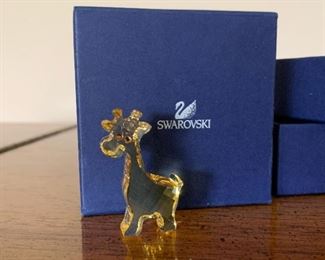 $45 -Swarovski Crystal Miniature - Gina The Giraffe