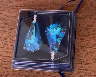 $30 - Swarovski Crystal Ornament - Chandelier Pair