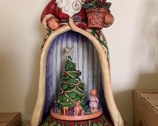 $18 - Jim Shore Musical Figurine - Christmas Spirit Lives Within (has box)