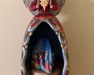 $28 - Jim Shore Musical Figurine - The Child of Mary (has box)