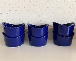 $12 - Set of 6 Rachel Ray 10 oz Baking Dishes / Ramekins (Blue)