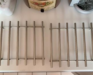 $8 - Pair of Stainless Steel Trivets