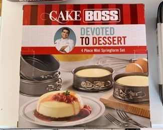 $6 -Cake Boss 4 Piece Mini Springform Set