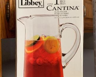 $5 - Libbey Cantina Glass Pitcher