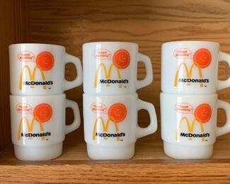 $15 for Lot - Vintage McDonald's Coffee Mugs  (6 included)