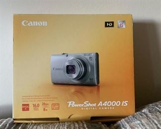 $10 - Canon PowerShot A4000 IS Camera (Blue)