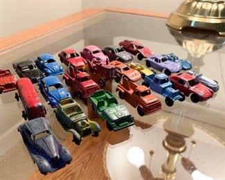 $25  - Lot of Vintage Metal Toy Cars (all shown here)