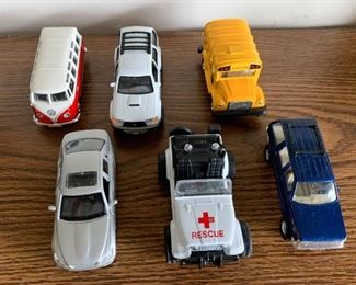 $8 - Lot of 6 Toy Cars (as shown)