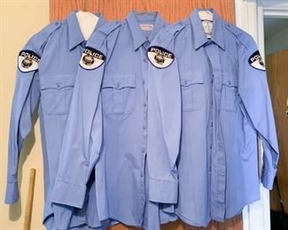 $45 - Lot of 3 Police Officer Shirts