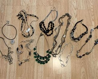 $60 - Jewelry LOT 5 - 10 Necklaces (all shown here)