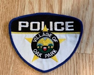 $2 each - Police Patches (Oak Park) - We have 28 of these (6 are SOLD)