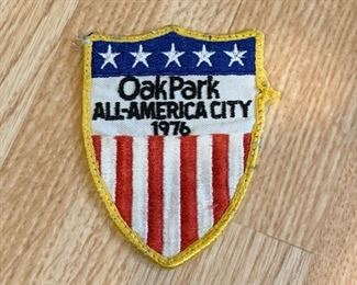 $2 each - Oak Park Patches, 1976  - We have 5 of these