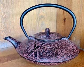 Cast Iron Japanese Tetsubin Teapot with Strainer: $24