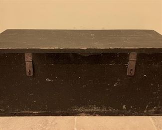 Vintage Black Trunk: $85