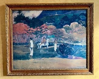 Item 52: Paul Gauguin, Women and Horses: $145