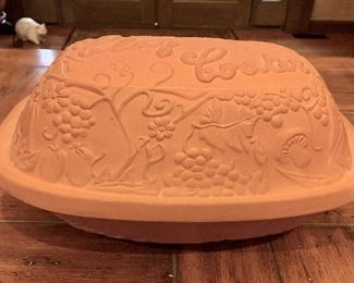 Terracotta clay baker: $18