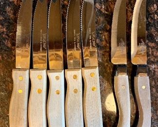 Lot of 7 knives: $8