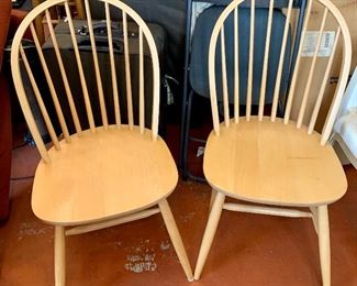 Two wood Chairs: $16