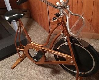 Schwinn "EXERCISER" Stationary Fitness Bicycle,  Excellent Condition: $$150