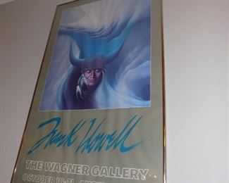 Frank Howell gallery poster (signed) 