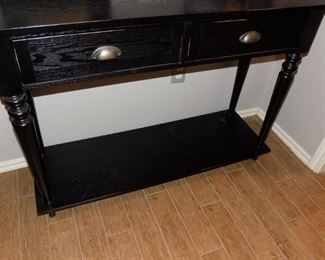 Black Console Table