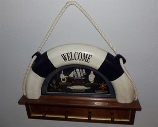 Maritime Welcome Sign