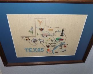 Needlepoint - Texas