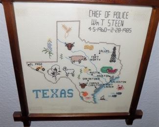 Needlepoint - Texas