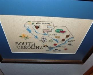 Needlepoint - South Carolina