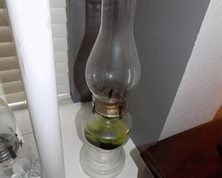 Vintage Kerosene Lamp