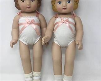 Pair of 18'' Daisy Kingdom Dolls https://ctbids.com/#!/description/share/389628