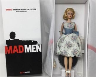 Betty Draper Mad Men Barbie Doll https://ctbids.com/#!/description/share/389640