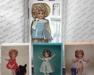 Shirley Temple Ginny Doll & Notecards https://ctbids.com/#!/description/share/389661