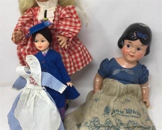 Vintage Disney Dolls (3) https://ctbids.com/#!/description/share/390891