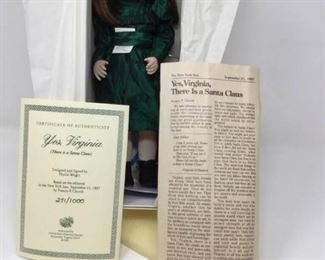 Yes, Virginia (There is a Santa Claus) Signed and Numbered https://ctbids.com/#!/description/share/390909