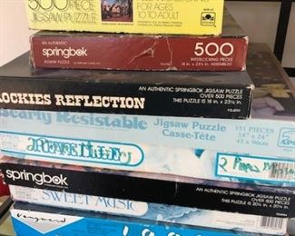 Games and puzzles.
