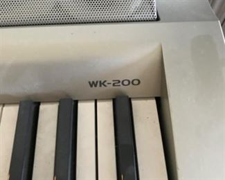 Casio WK-200 keyboard.