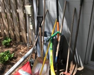 Misc. outside tools.