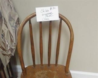 Antique Childs Chair $30