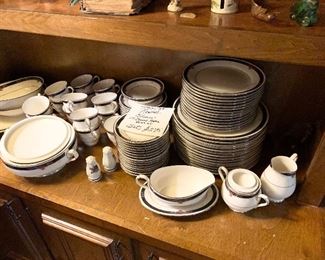 Service for 12 Noritake 'Etienne' $275