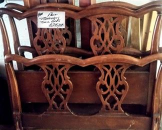 Mahogany Twin Beds-$245/Pair