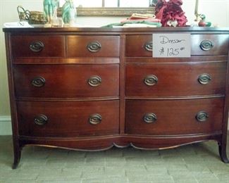 Mahogany Dresser $155