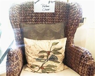 Rattan Chair $95