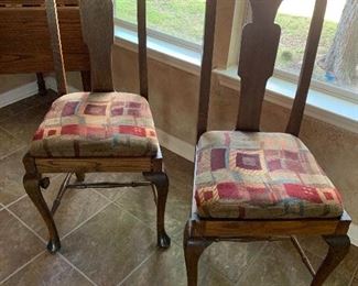 Queen Anne style chairs -$95 ( each) 