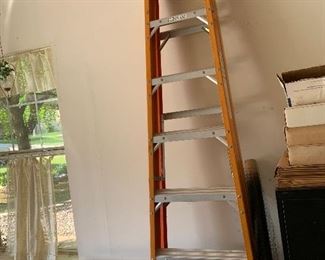 8ft  Husky ladder $75