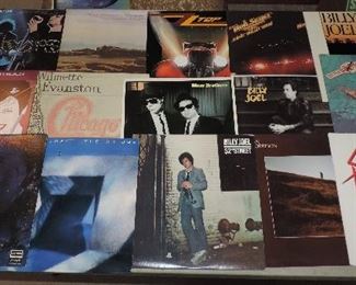 LOT 34 (15) ROCK AND ROLL ALBUMS