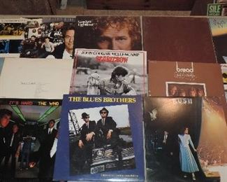 LOT 40 (15) ROCK AND ROLL ALBUMS