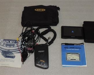 ESCORT RADAR DETECTOR AND MORE