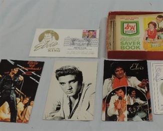 ELVIS AND GREENSTAMP LOT